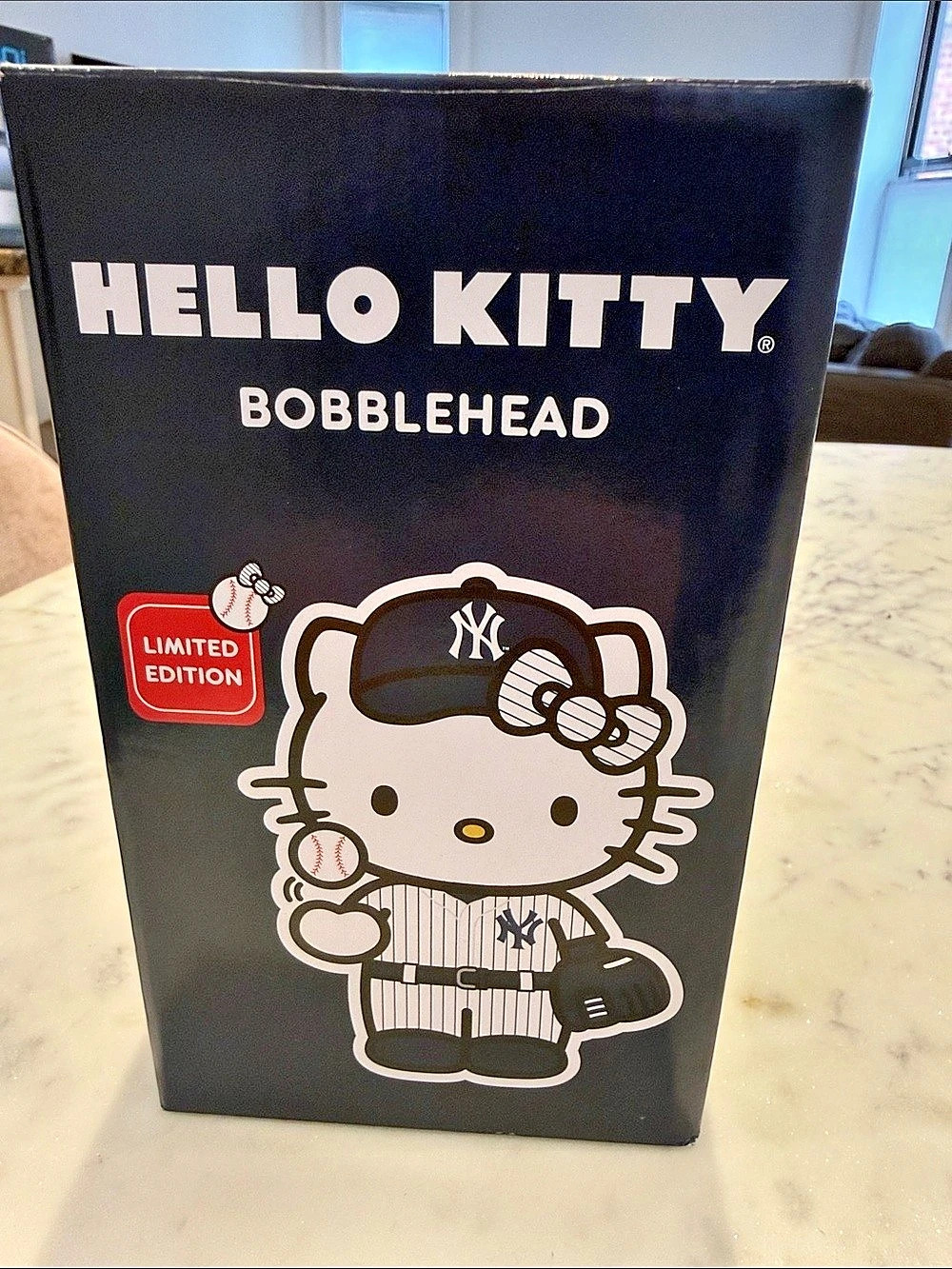 Hello Kitty Yankees Bobblehead Limited Edition Collectible